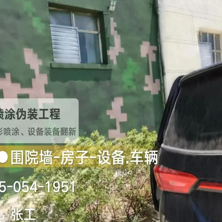 吴忠数码迷彩漆施工